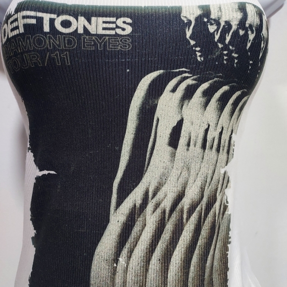 Deftones tank top ribbed vintage tour design 1988 sacramento numetal shirt - Picture 5 of 5